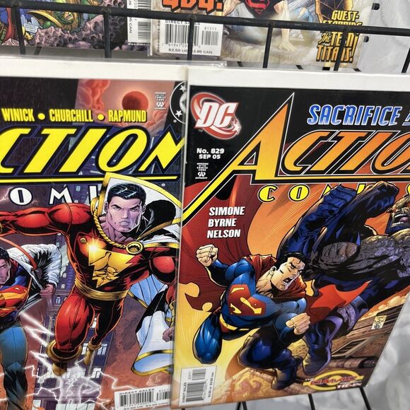 DC Superman Action Comics 806-808 814-818 826 829 Lot Vs Darkseid Shazam Magog - Picture 6 of 9
